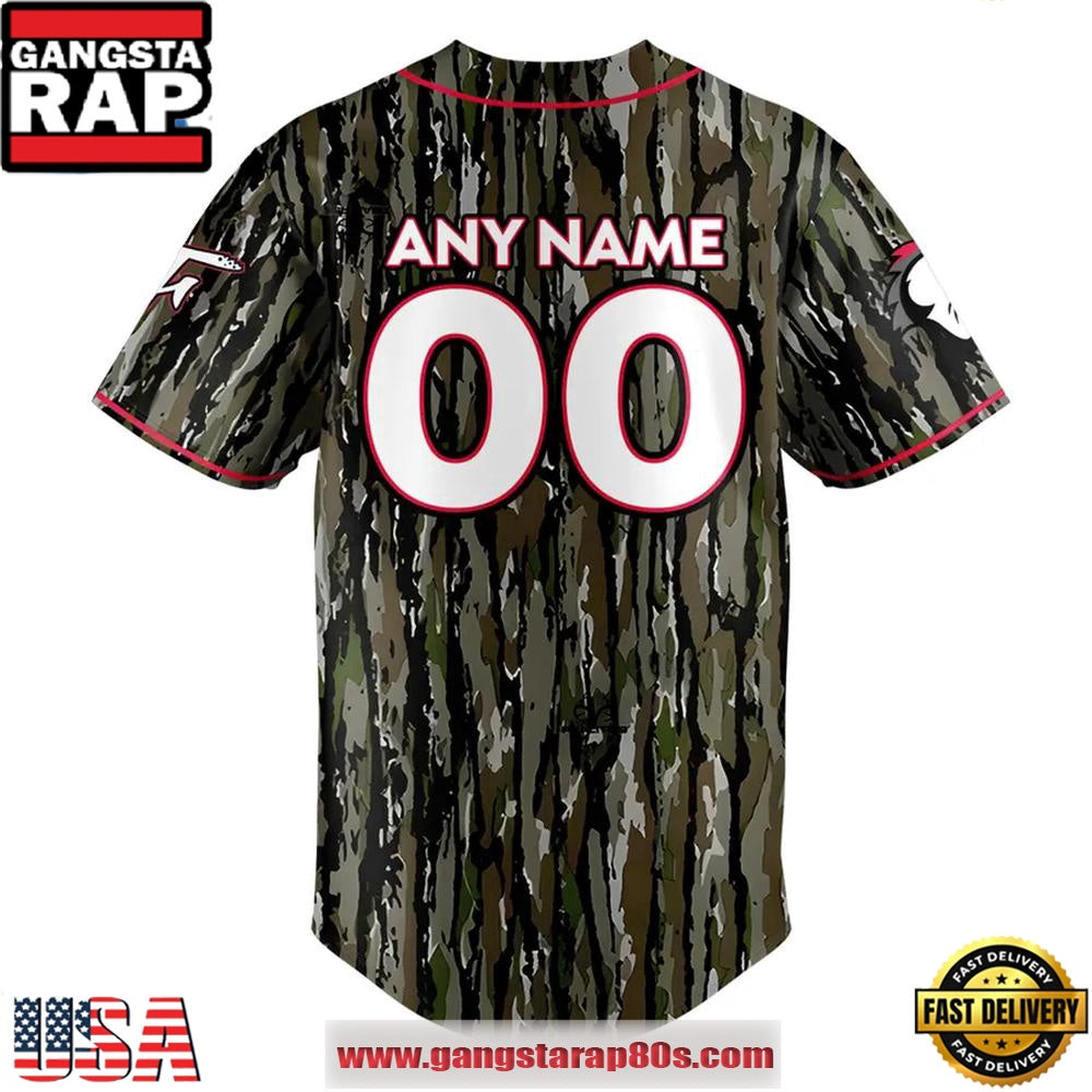 Fayetteville Woodpeckers Memorial Day Limited Edition Camo Custom Baseball Jersey Shirt