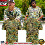 Fayetteville Woodpeckers Military Appreciation 2026 Camo Hoodie 3D Shirt