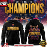 FC Barcelona Celebration La Liga 2025-26 Champions Limited Edition Hoodie