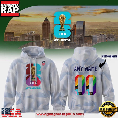 FIFA World Cup 2026 Atlanta Custom Name Hoodie
