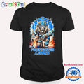 Fire Dept Always Ready Firefighter Detroit Lions T Shirt