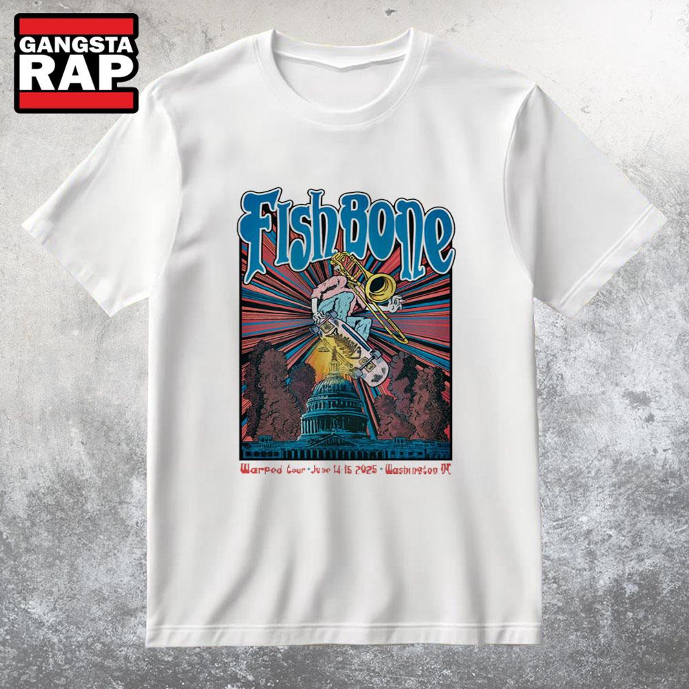 FishBone In Washington D.C On Jun 14-15 2025 T Shirt