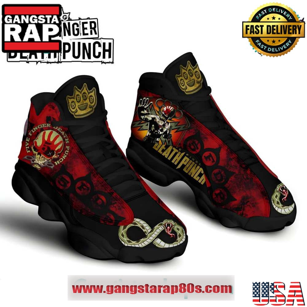 Five Finger Death Punch Air Jordan 13 Sneakers Shoess