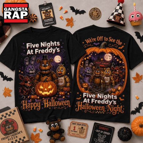 Five Nights At Freddy’s Halloween Night Great Pumpkin Hoodie T-Shirt