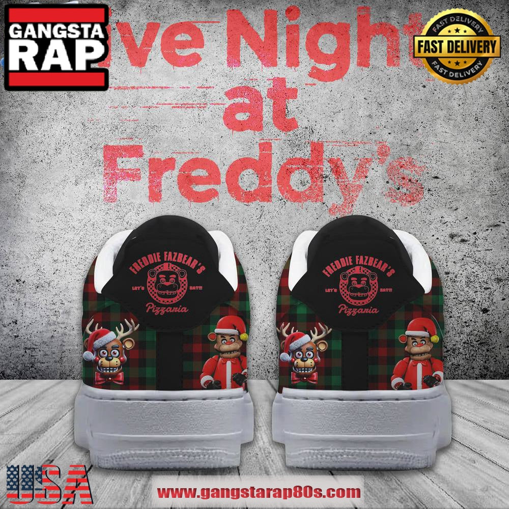 Five Nights At Freddy’s Help Wanted Limited Edition Air Force 1 Running Sneakers Shoes