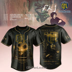 FKJ 2027 Australian Tour Black Baseball Jersey
