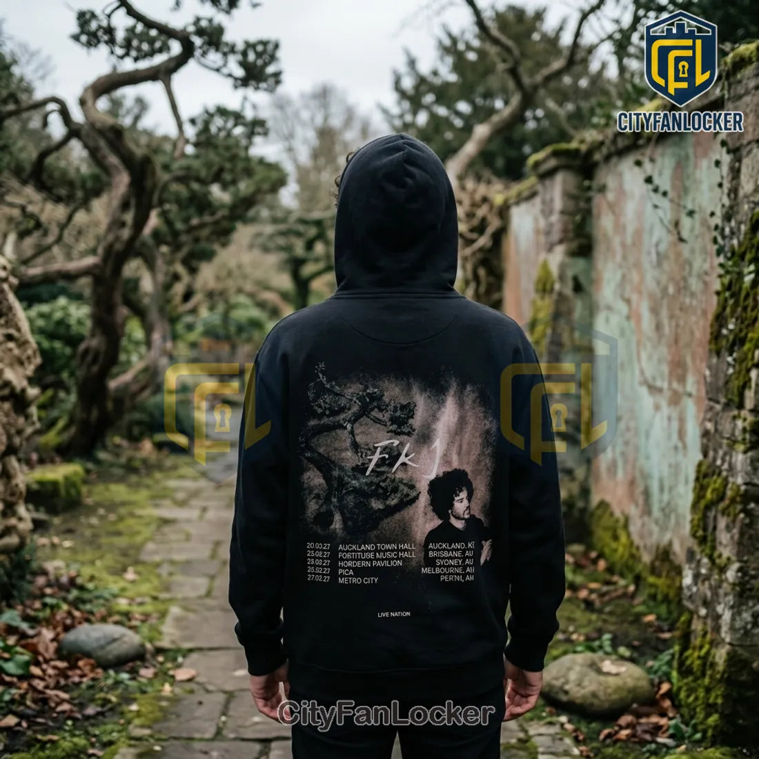 FKJ Tour 2027 Australia New Zealand Pullover Hoodie