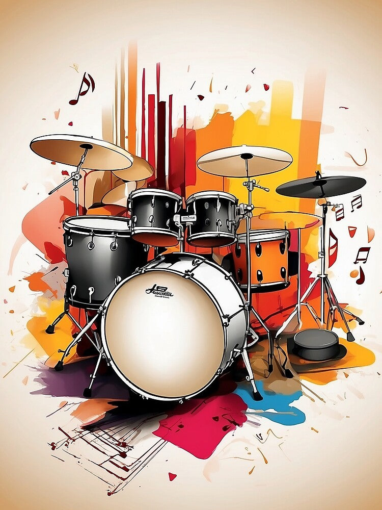 Drumset Color Shirt