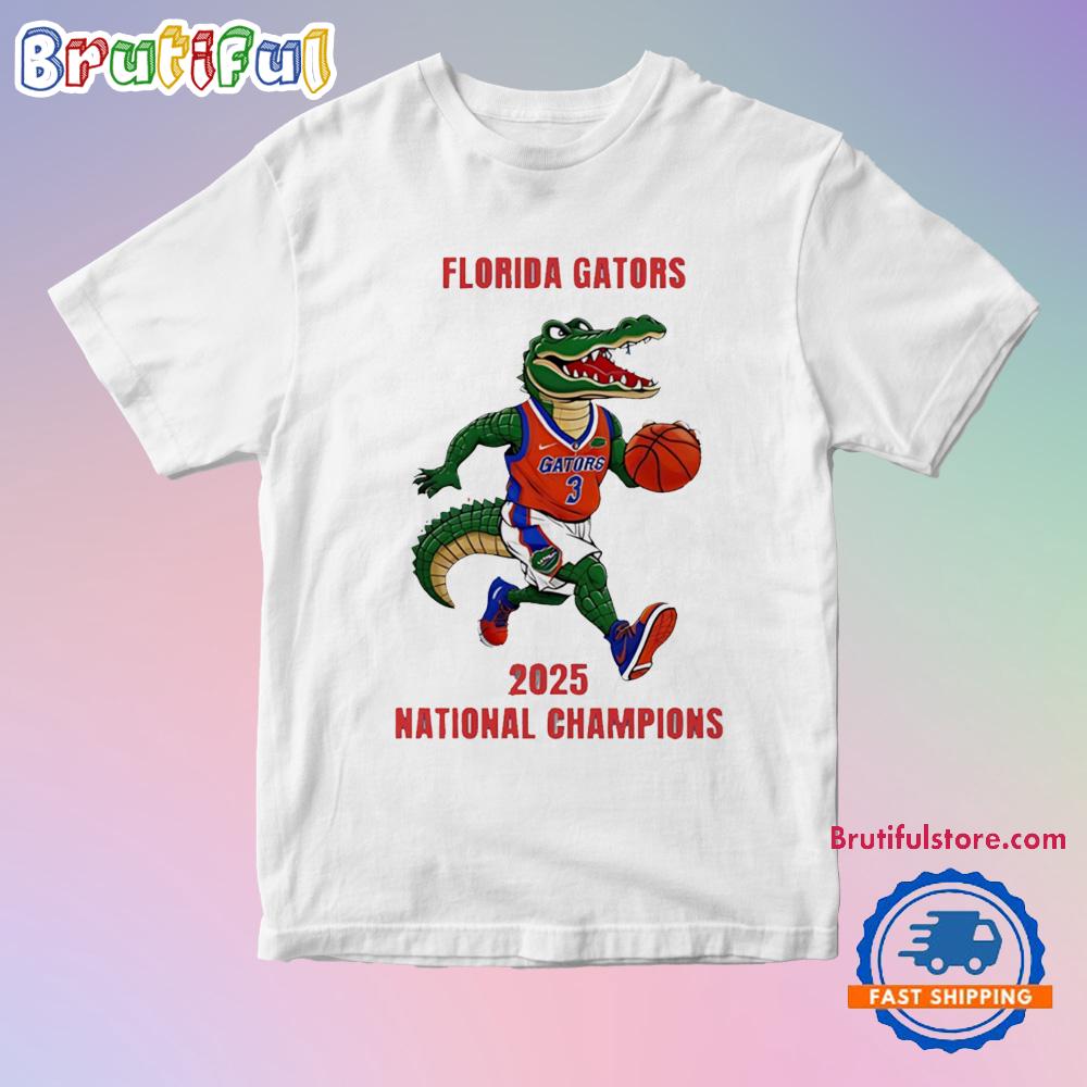Florida Basketball 2025 National Champions T Shirt