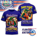 Florida Gators 2025 Baseketball Champions I Am A Gators Fan 3D Shirt