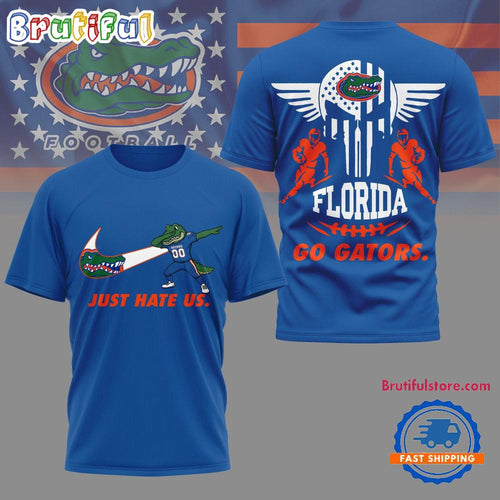 Florida Gators 2025 NCAA Just Hate Us Limited 3D Shirt