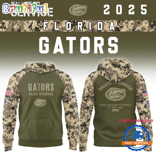 Florida Gators 2025 NCAA Salute To Service Limited New Hoodie