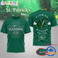 Florida Gators 2026 NCAA Lucky St. Patricks Day Limited Edition 3D Shirt