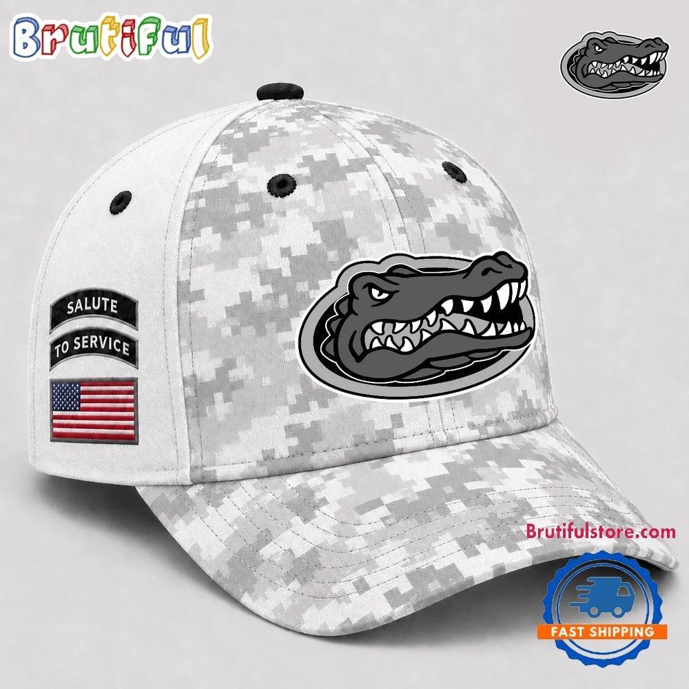 Florida Gators 2026 NCAA Veterans Salute To Service Camo Classic Cap
