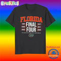 Florida Gators All Time Final Fours Ncaa Men Basketball T Shirt