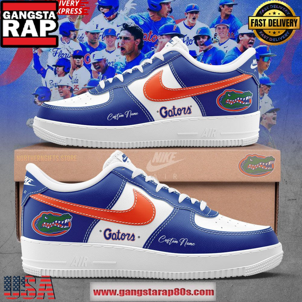 Florida Gators Limited Edition Custom Air Force 1 Sneakers Shoes