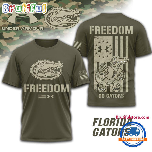 Florida Gators NCAA Freedom Under Armour Limited Edition 3D Shirt