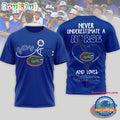 Florida Gators NCAA Game Day Nurse Limited 3D T Shirt