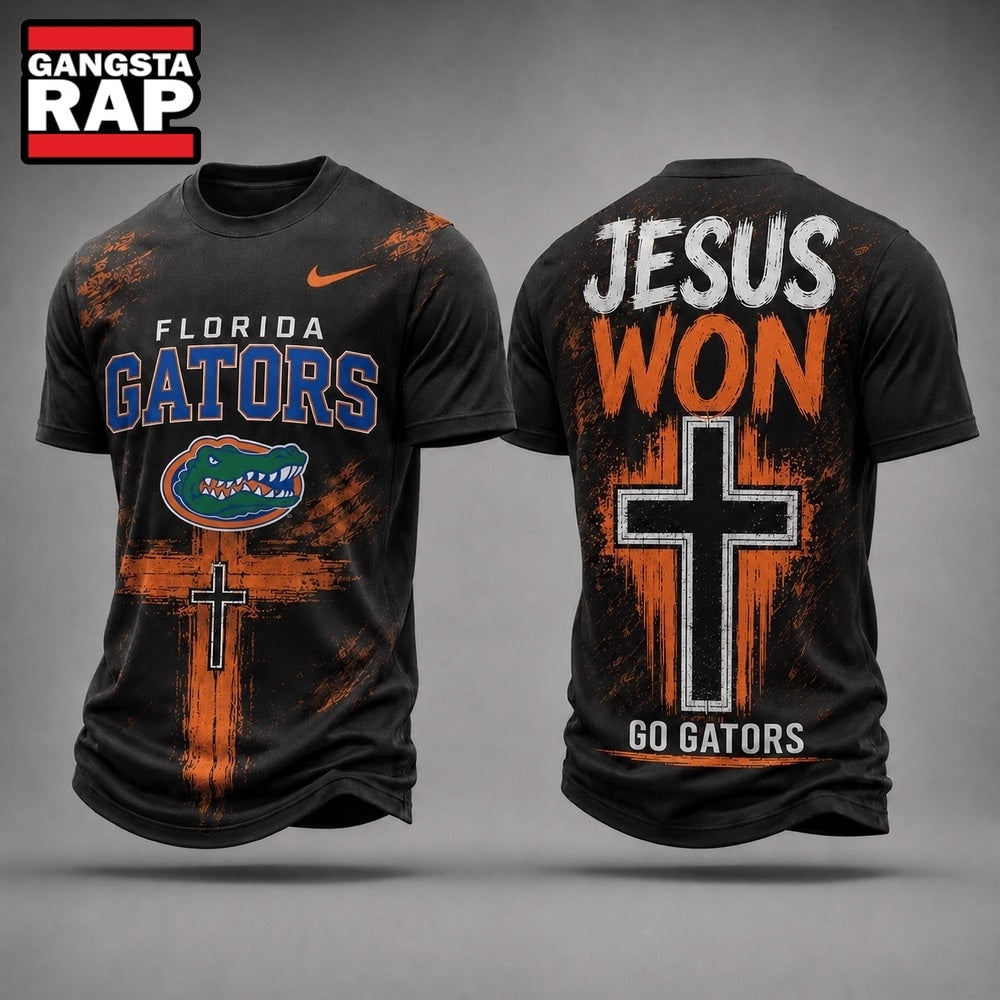Florida Gators NCAA Jesus Won New Design 3D Shirt