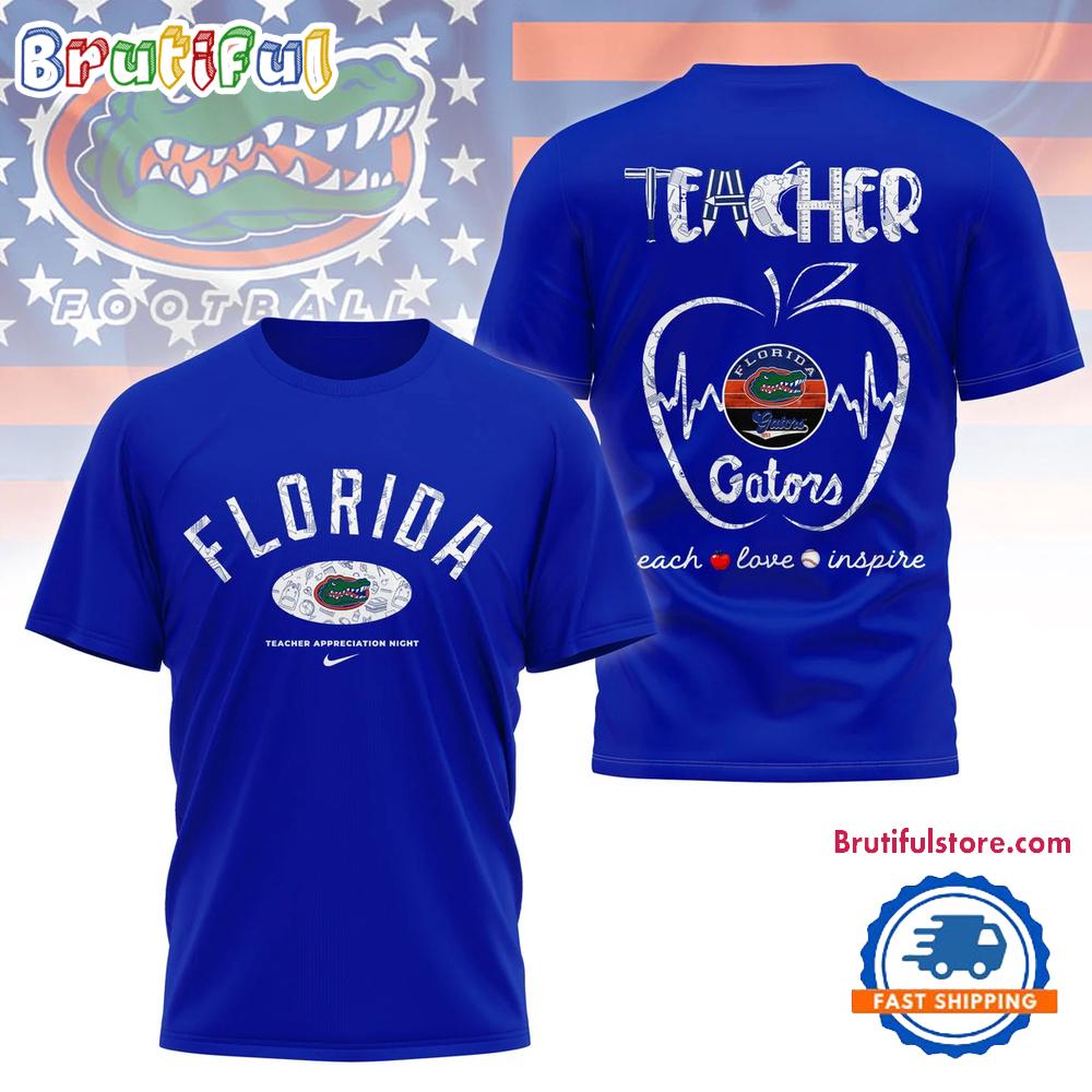 Florida Gators Teacher Appreciation Night 3D Shirt