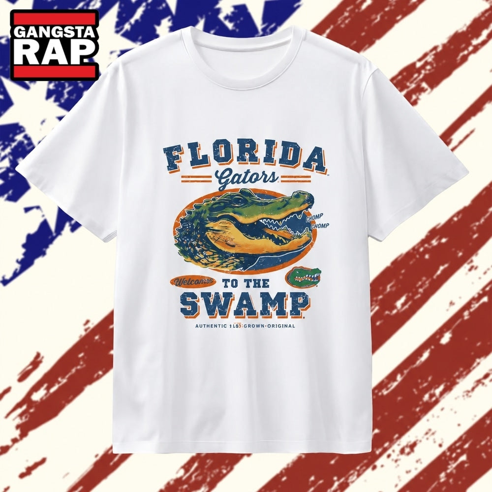 Florida Gators welcome to the swamp chomp T Shirt