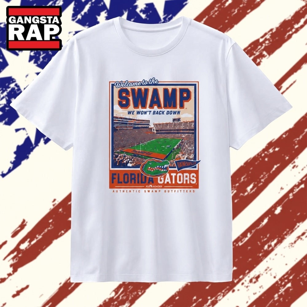 Florida Gators welcome to the swamp stadium Gainesville T Shirt