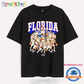 Florida Men’s Basketball Team Collage NCAA 2025 T Shirt
