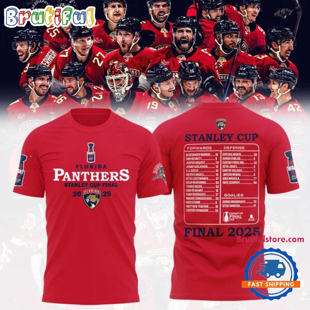 FLORIDA PANTHERS 2025 Eastern Conference Champions Final Hoodie T-Shirt