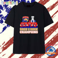 Florida Panthers Back 2 Back Champions T Shirt