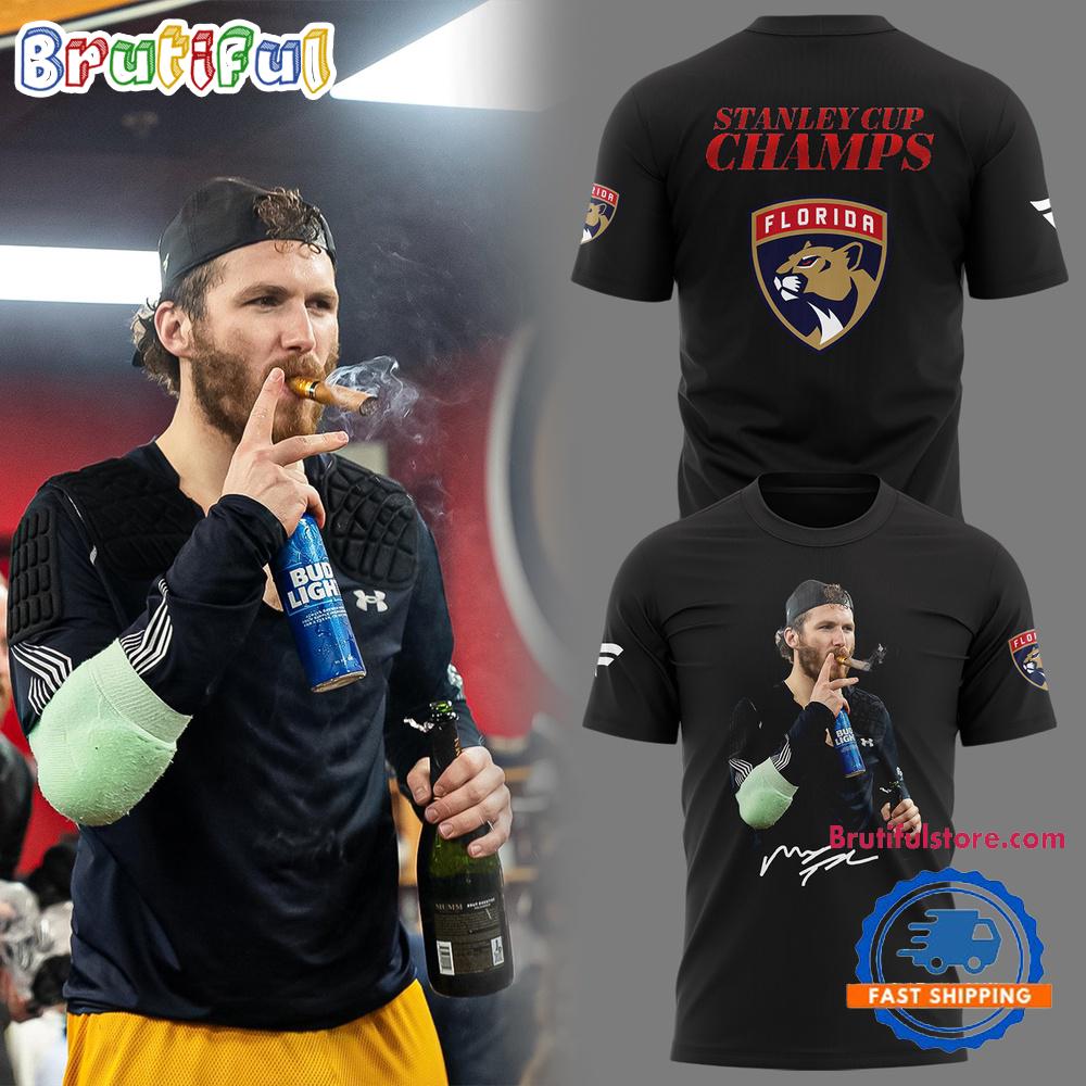 Florida Panthers Championship 2025 Matthew Tkachuk Hoodie T-Shirt