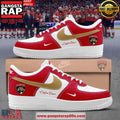 Florida Panthers Custom Name Premium Air Force 1 Running Sneakers Shoes