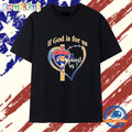 Florida Panthers if God is for Us Who Can Be Against Us Heart T Shirt
