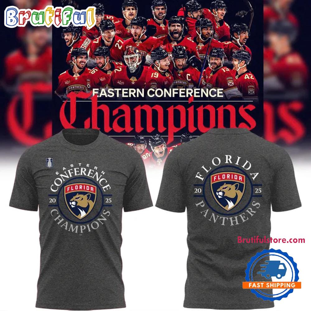 Florida Panthers Special Edition 2025 Eastern Conference Champs Hoodie T-Shirt