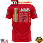 Florida Panthers Stanley Cup 2025 Champions All Over Print T-Shirt Hoodie