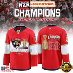 Florida Panthers Stanley Cup Champions 2025 Back To Back Hockey Jersey