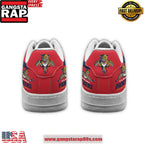 Florida Panthers Time To Hunt Limited Edition Air Force 1 Running Sneakers Shoes