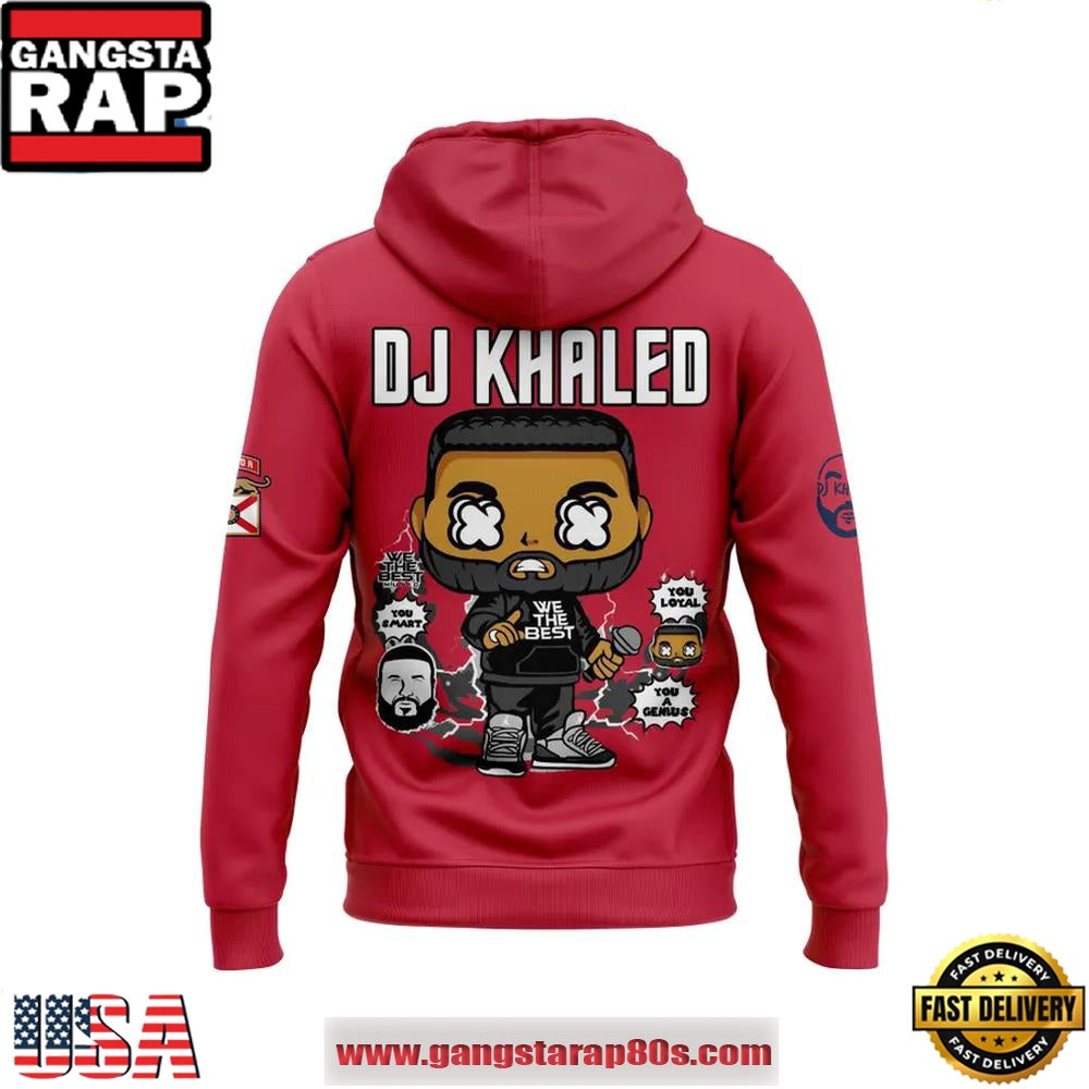 Florida Panthers x DJ KHALED Special Edition All Over Print Hoodie