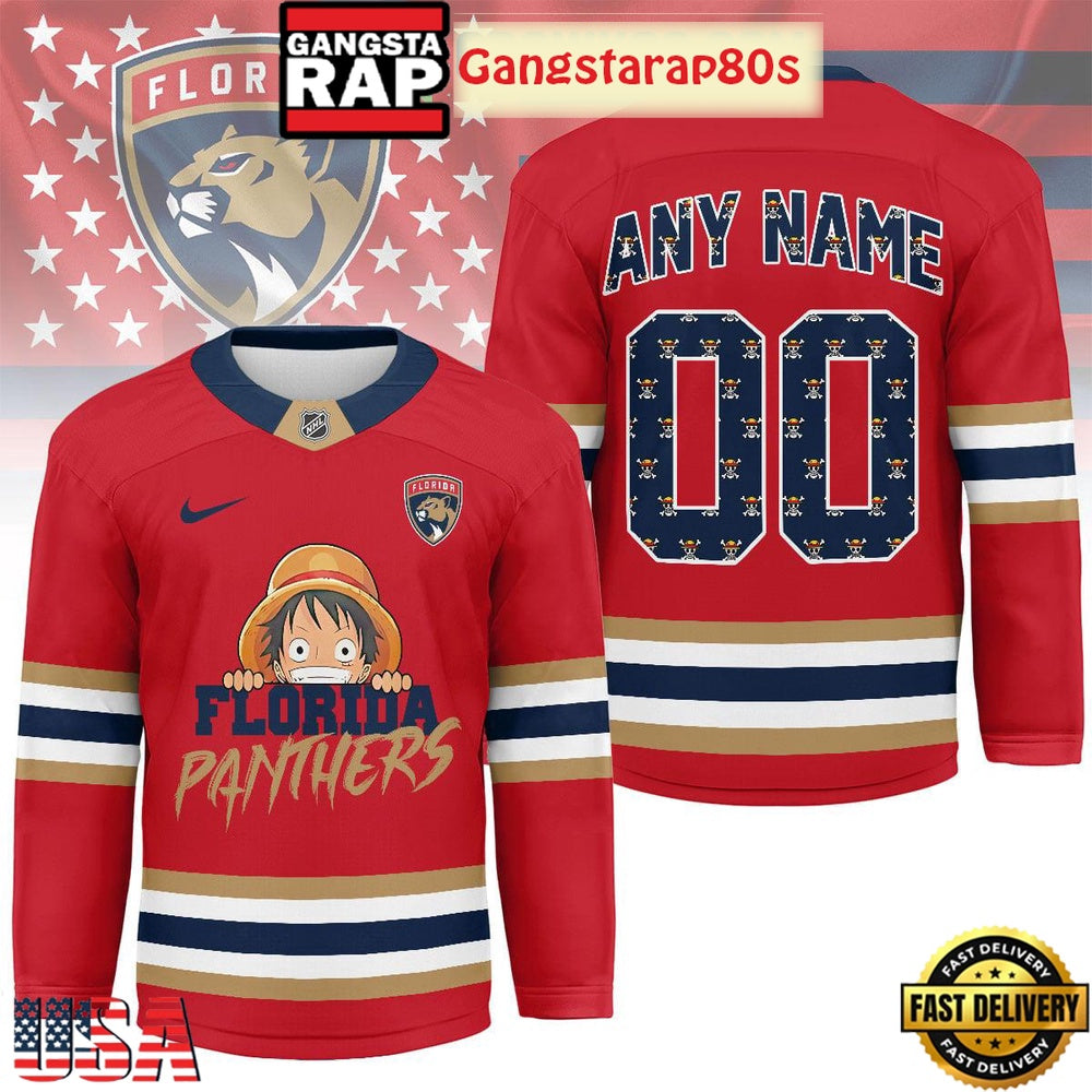 Florida Panthers x One Piece Custom Hockey Jersey