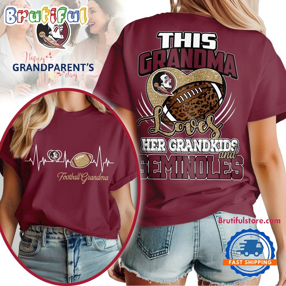 Florida State Seminoles 2025 NCAA Grandparents’ Day Unisex 3D Shirt