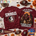 Florida State Seminoles 2026 NCAA Halloween New Design 3D Shirt