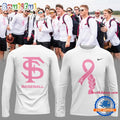 Florida State Seminoles Baseball Fight Against Breast Cancer 2025 Long Sleeve Shirt
