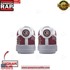 Florida State Seminoles Fear The Spear Air Force 1 Running Sneakers Shoes