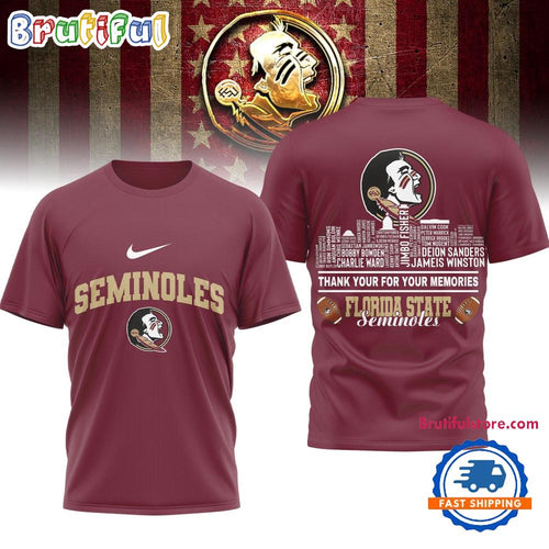 Florida State Seminoles Legends of the Game 3D Shirt Hoodie T-Shirt
