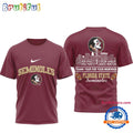 Florida State Seminoles Legends of the Game Limited Edition T Shirt