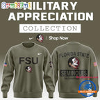 Florida State Seminoles Military Appreciation Special Edition Hoodie T-Shirt