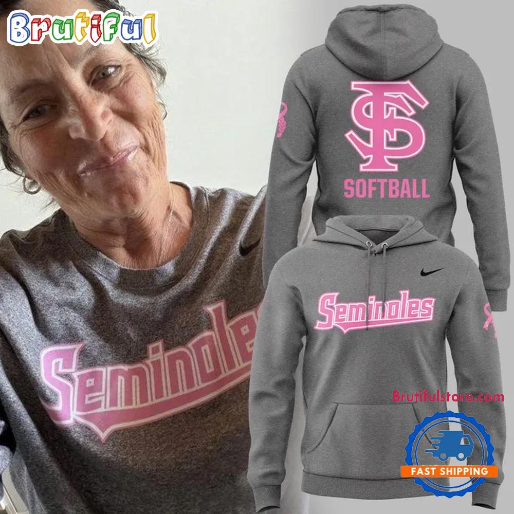 Florida State Seminoles Softball Showing Love Coach Lonni Alameda Hoodie T-Shirt