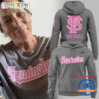 Florida State Seminoles Softball Showing Love Coach Lonni Alameda Hoodie T-Shirt