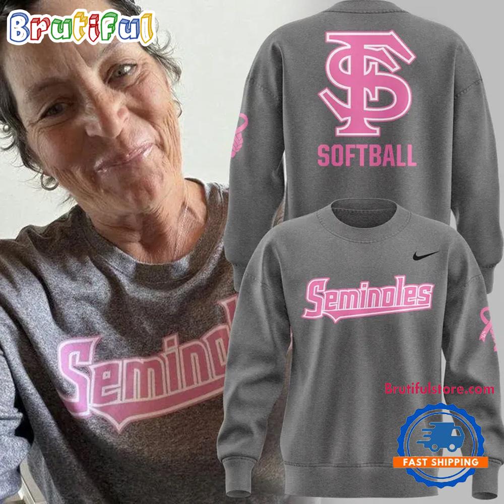 Florida State Seminoles Softball Showing Love Coach Lonni Alameda Hoodie T-Shirt