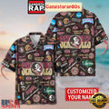Florida State Seminoles Solgan Unconquered True Fan Spirit Custom Name Aloha Hawaiian Shirt