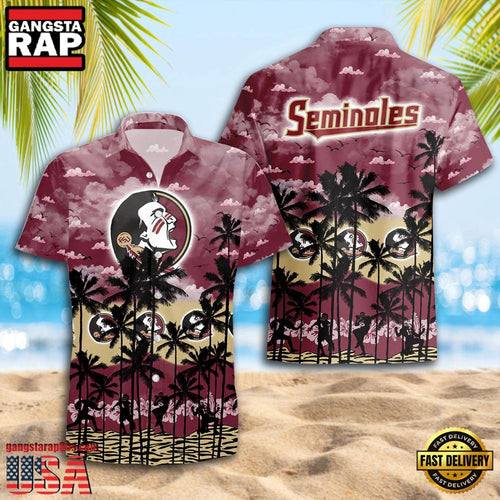 Florida State Seminoles Style Hot Summer Aloha Hawaiian Shirt